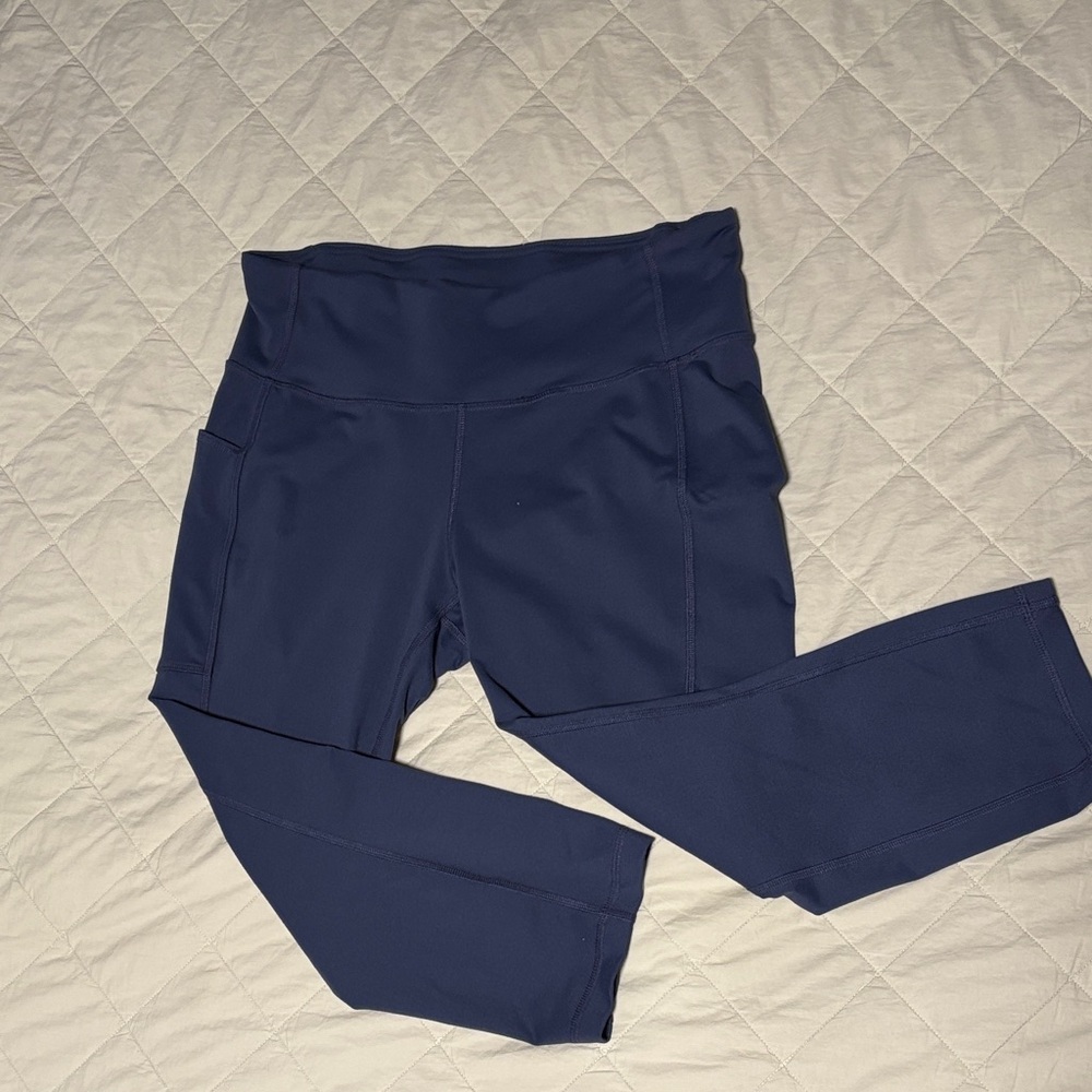 Columbia Women's Dark Blue High-Rise Leggings
